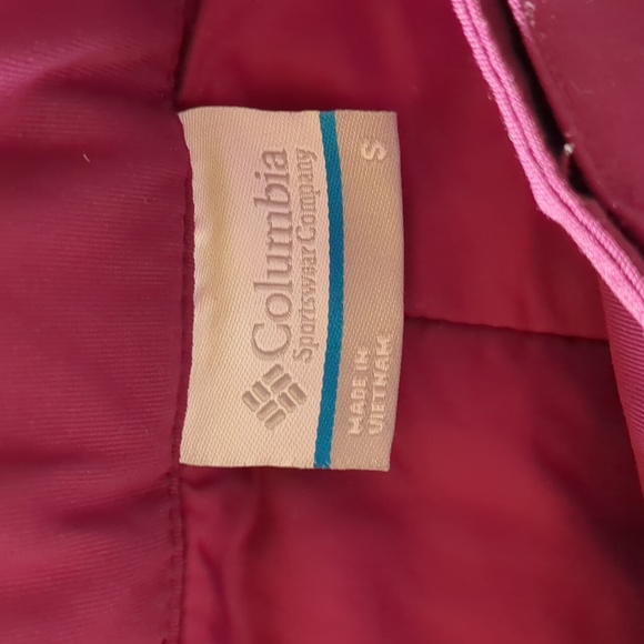 Columbia snowpants grape purple small - Picture 2 of 3